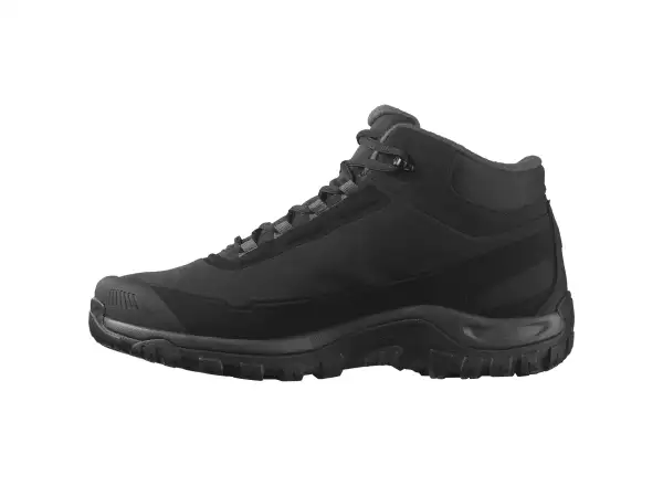 Salomon Shelter WP pánske zimné topánky Black/Asphalt/Castlerock