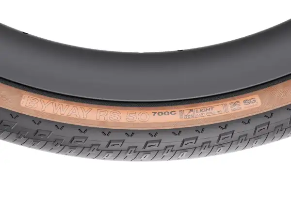 WTB Byway RS 700x50 TCS Light Fast Rolling Dual DNA SG2 gravel plášť čierna/hnedá