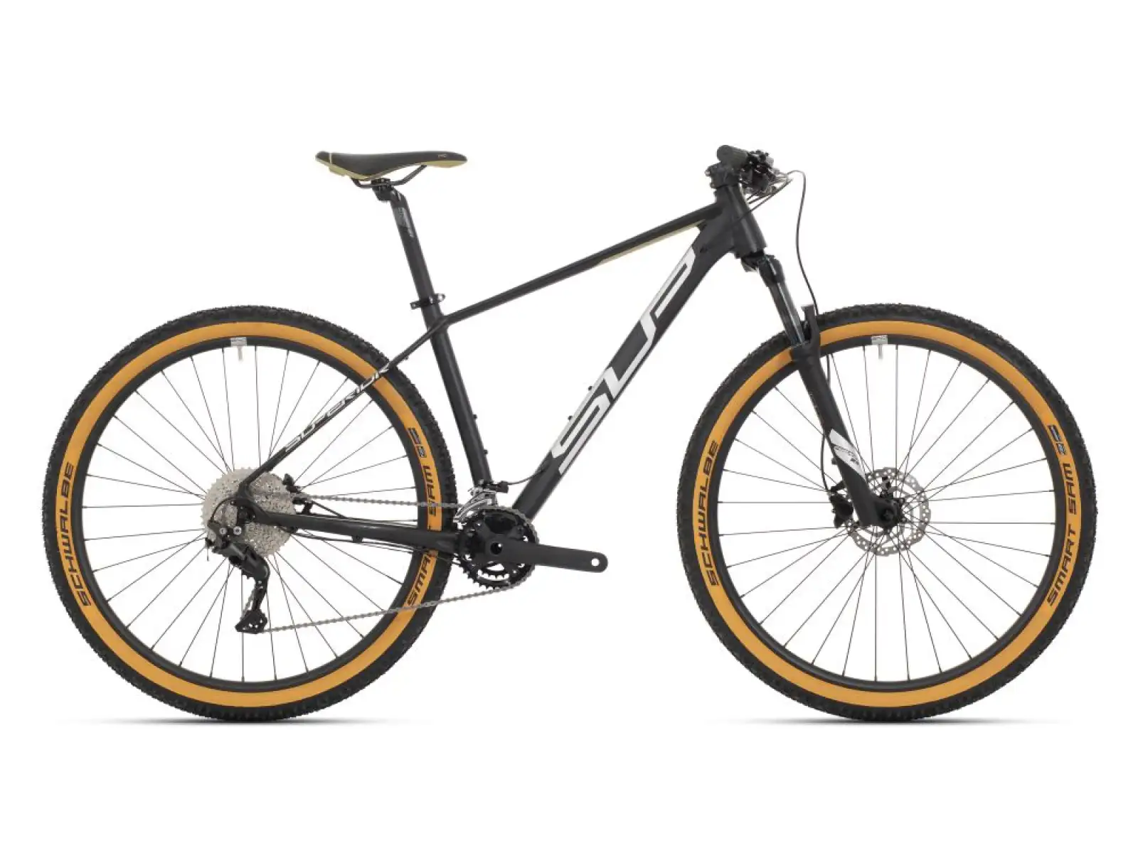 Horský bicykel Superior Sport XC 879 Matte Black/Silver/Olive