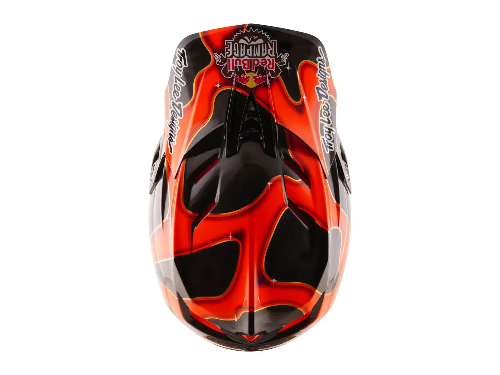 Troy Lee Designs D4 Carbon Red Bull Rampage prilba Dreamland Black