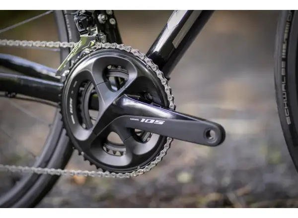 Superior X-Road Issue Gloss Black Metallic/Chrome Silver/Team Red cestný bicykel