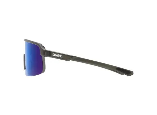 Uvex Dyrt slnečné okuliare Smoke Matt/Mirror Blue