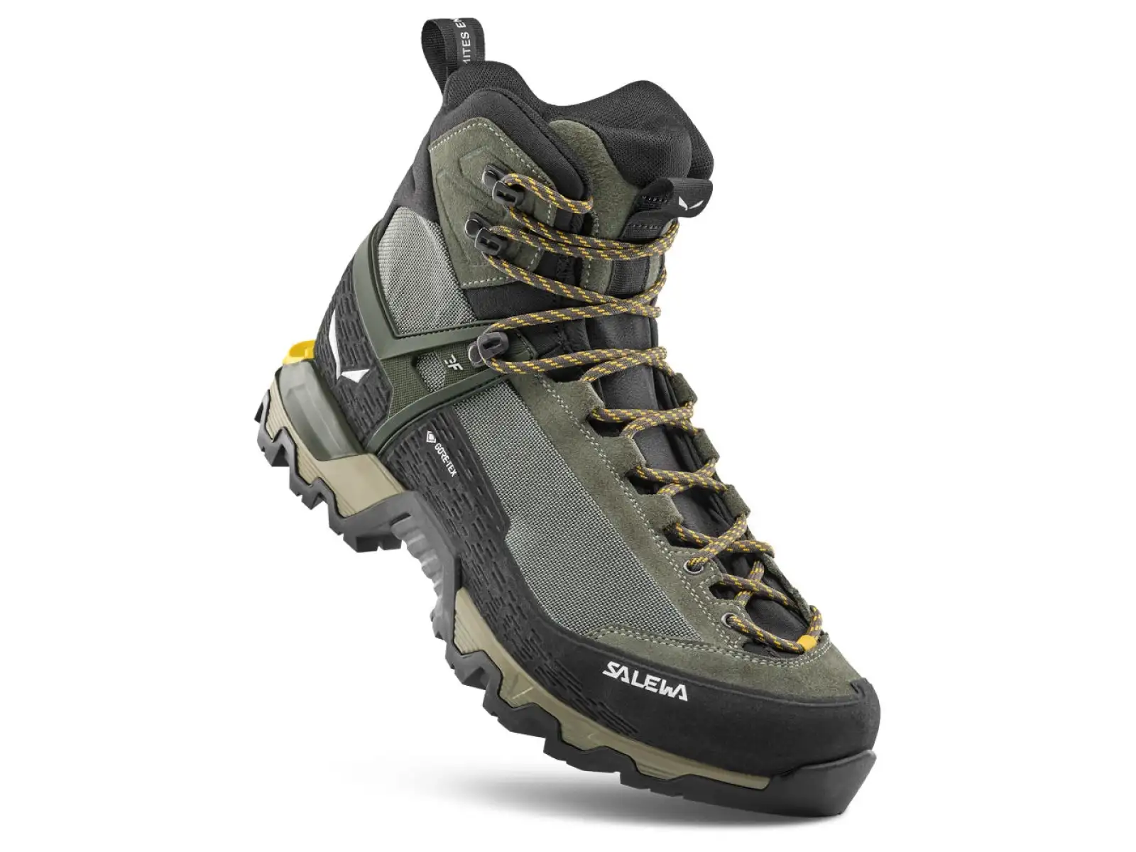 Salewa Mountain Trainer 3 Tech Mid GTX pánske turistické topánky Faded Green/Forest Night