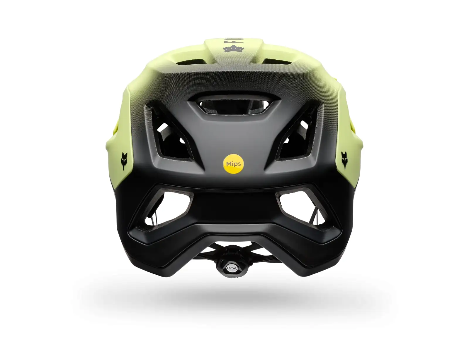 Fox Speedframe Pro Backfade cyklistická prilba Lime