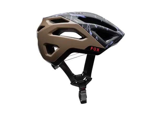 Fox Crossframe Pro Quest mtb prilba Nutmeg Brown