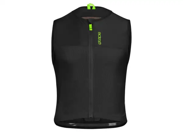 Etape Spine Pro 2.0 vesta s chráničom chrbtice čierna/zelená