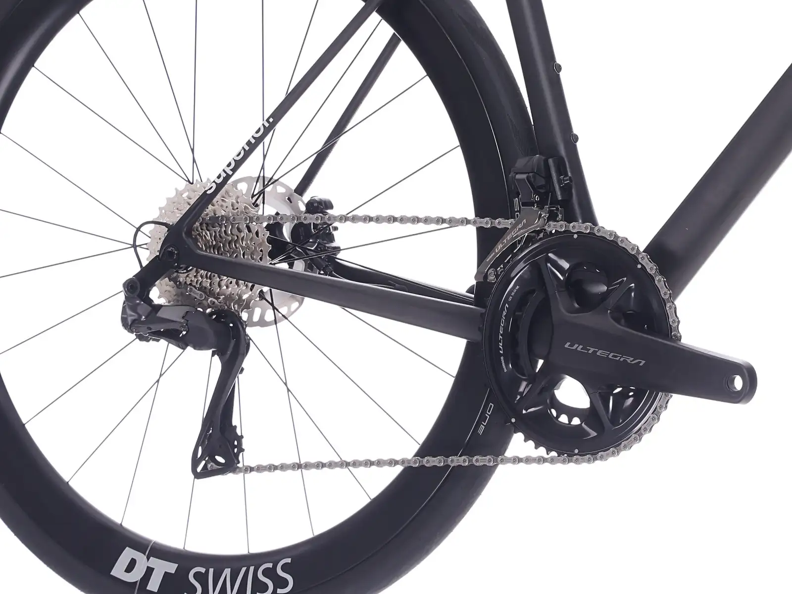 Superior RR 9.8 cestný bicykel Matte Carbon / White