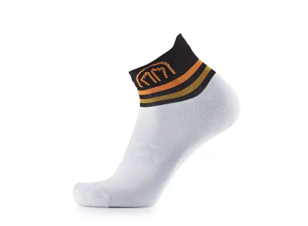 Sidas Run Anatomic Light Ankle bežecké ponožky bielo-čierna