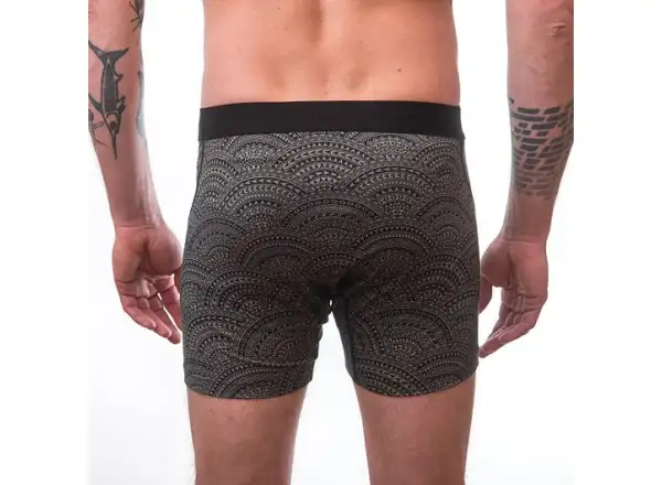 Sensor Merino Impress pánske trenky sivá/Maori