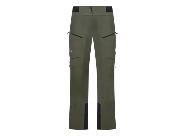 Salewa Sella 3L Powertex pánske nohavice Dark Olive