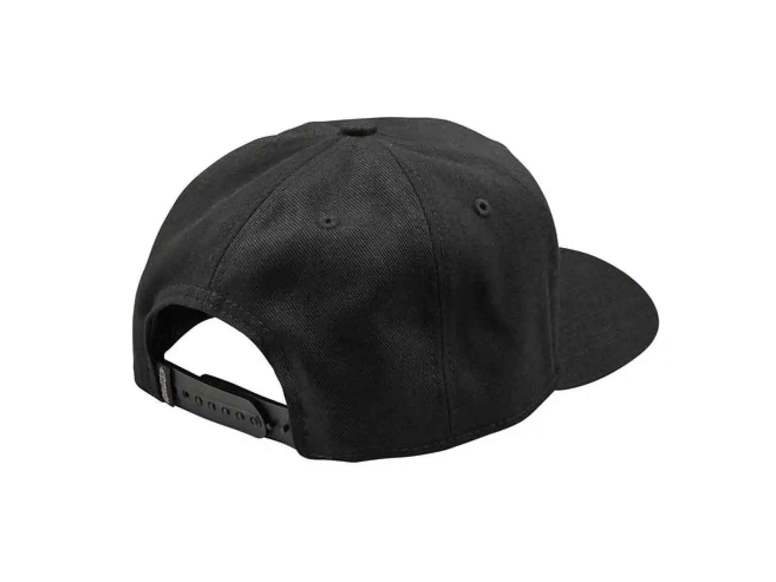 Troy Lee Designs Flat Bill Snapback šiltovka Black