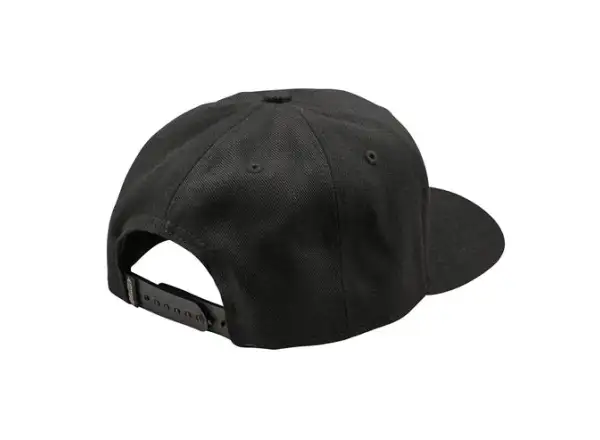 Troy Lee Designs Flat Bill Snapback šiltovka Black