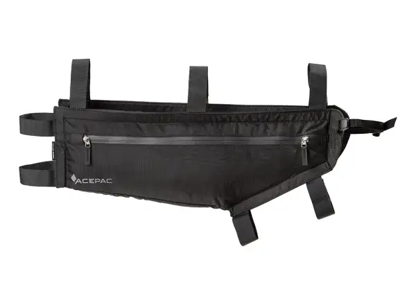 Acepac Zip Frame Bag MKIII brašňa 4,5 l Black