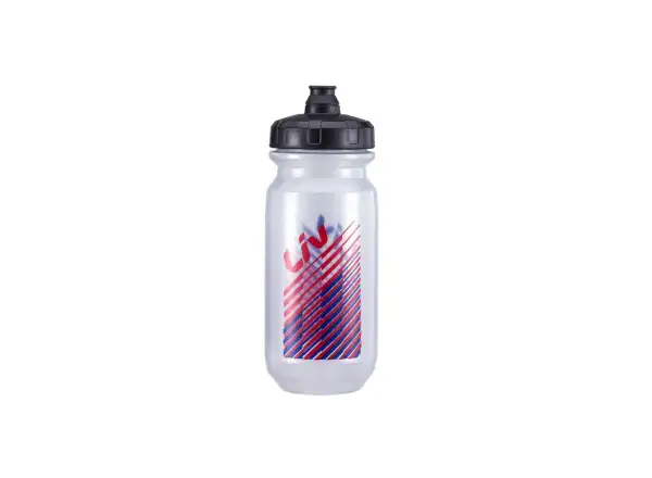 Liv Doublespring fľaša 600 ml transparent/pink