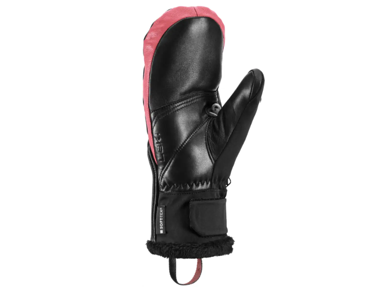 Leki Vallarta 3D Women Mitt dámske palčiaky Black-Rose