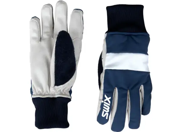 Detské zimné rukavice Swix Cross Estate blue