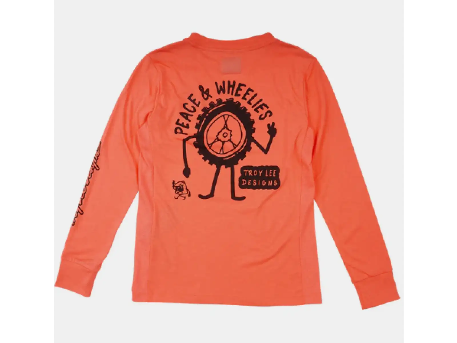 Troy Lee Designs Skyline Ride Tee detský dres dlhý rukáv P&W Melon