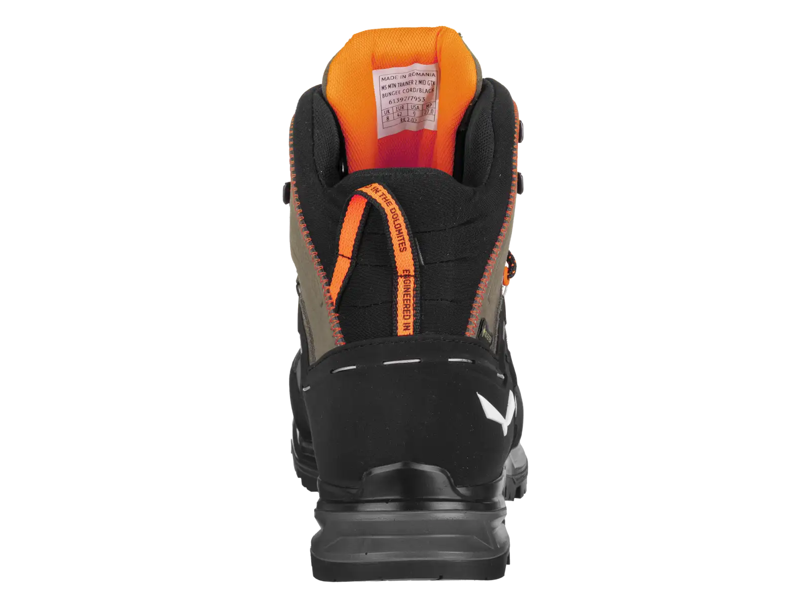 Salewa Mountain Trainer 2 Mid GTX pánske topánky Brown Bungee Cord/Black