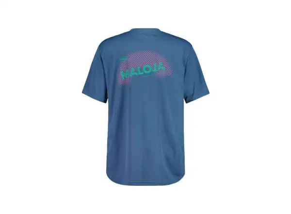 Maloja StaubachM. pánsky dres krátky rukáv Dusty Blue