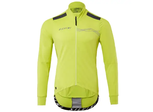 Silvini Ghisallo pánska cyklistická bunda Lime/Blue