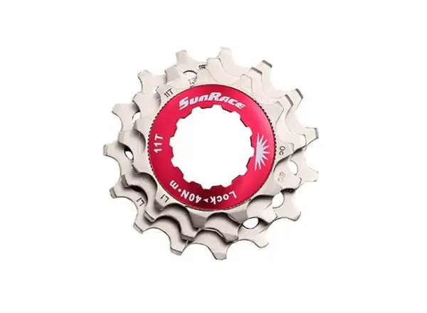 SunRace náhradná sada pastoriek pre 10sp. kazety - 11/13/15 zubov strieborná