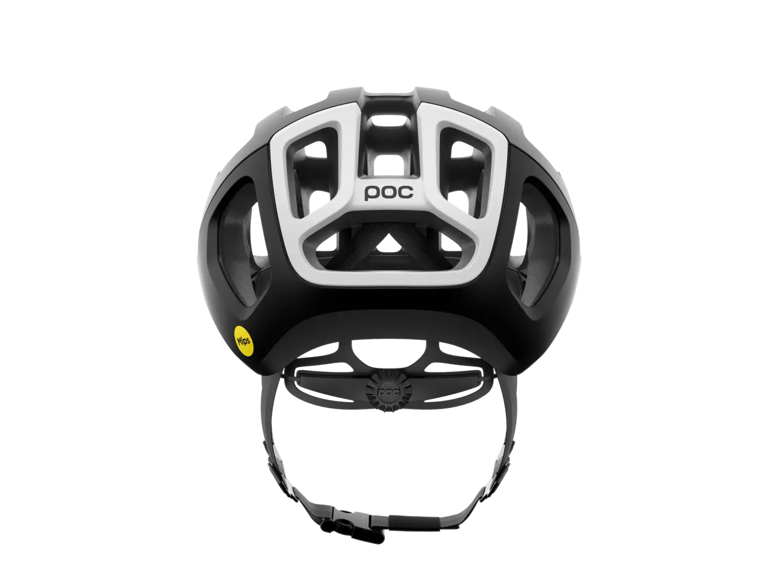 POC Ventral Air MIPS cestná prilba Uranium Black Matt/Hydrogen White Matt