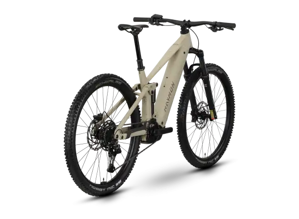Raymon Korak Comp greige/taupe celoodpružený elektrobicykel