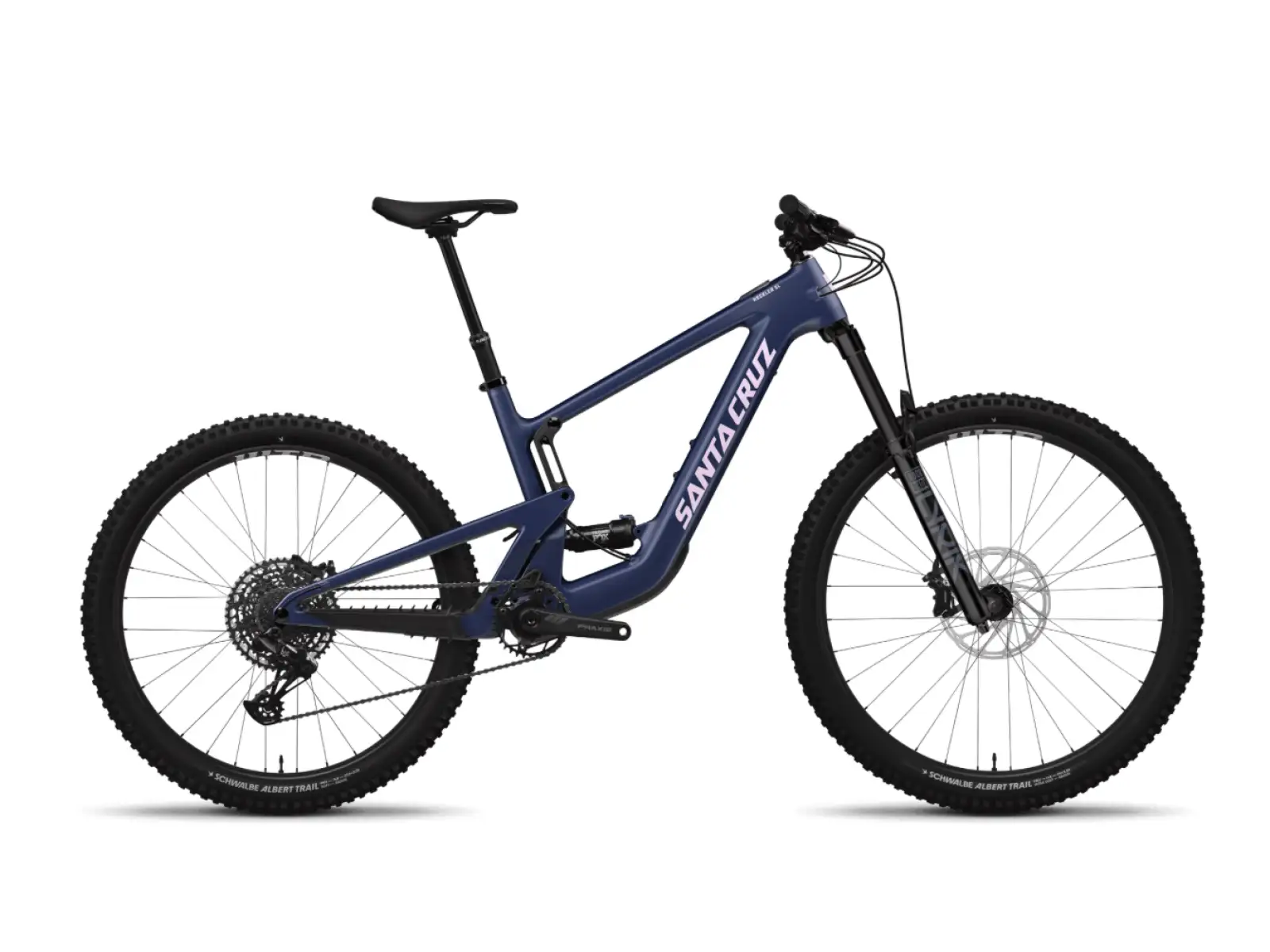 Santa Cruz Heckler SL 1 C R celoodpružený elektrobicykel Matte Dark Blue