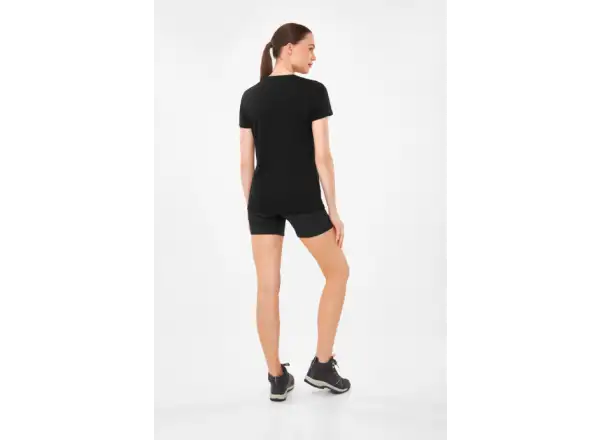 Viking Morain dámske tričko krátky rukáv Black
