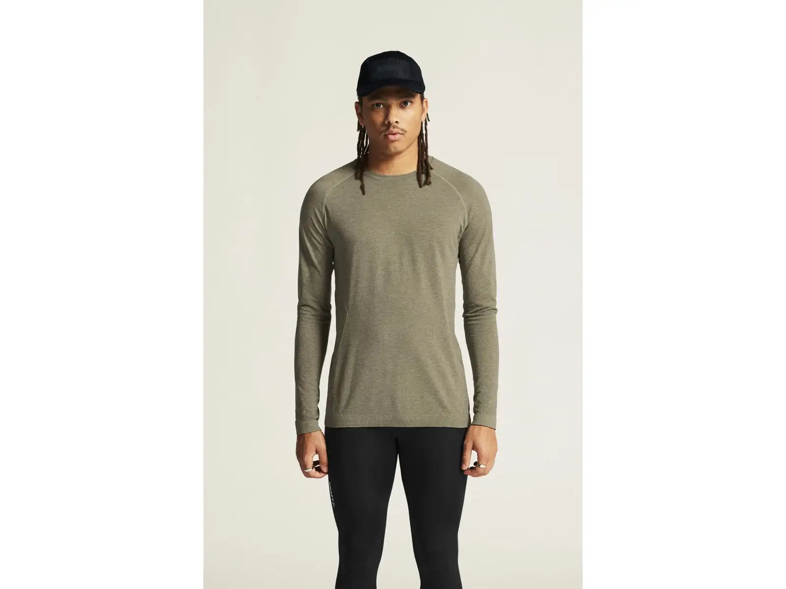 Craft Core Dry Active Comfort pánske tričko dlhý rukáv hnedá