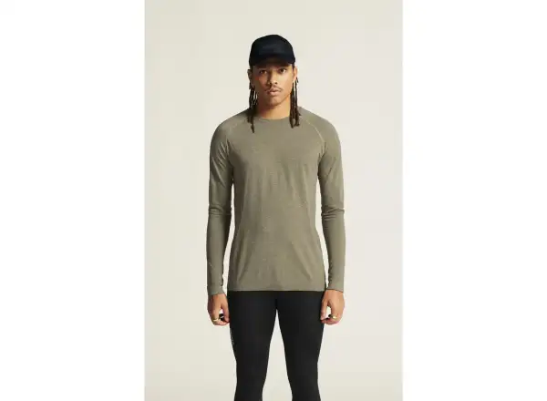 Craft Core Dry Active Comfort pánske tričko dlhý rukáv hnedá