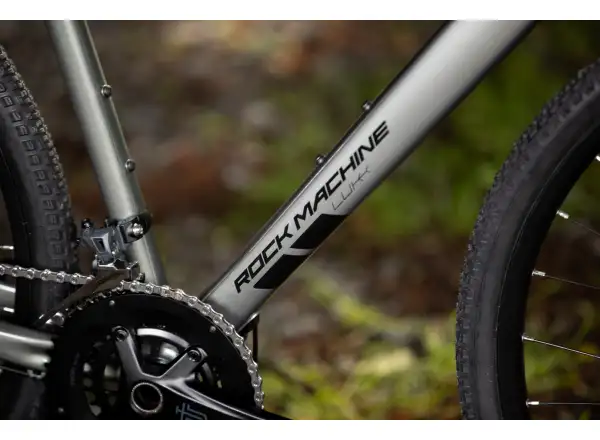 Rock Machine Lukk 40 gravel bicykel Gloss Granite Green