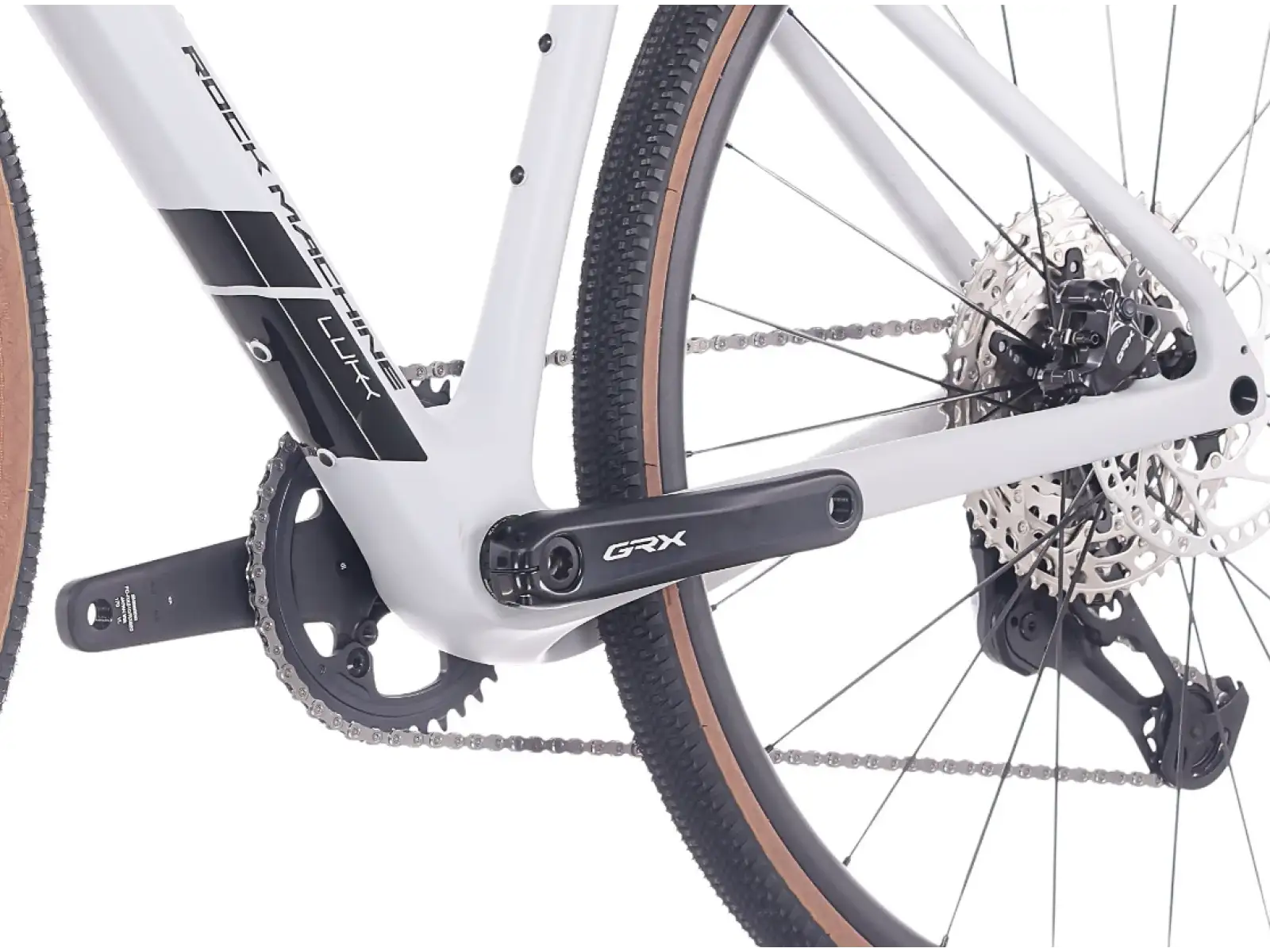 Rock Machine Lukk CR 90 gravel bicykel Matte Limerock Grey