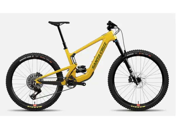 Santa Cruz Heckler SL 1 CH 90 celoodpružený elektrobicykel Gloss Mustard Yellow