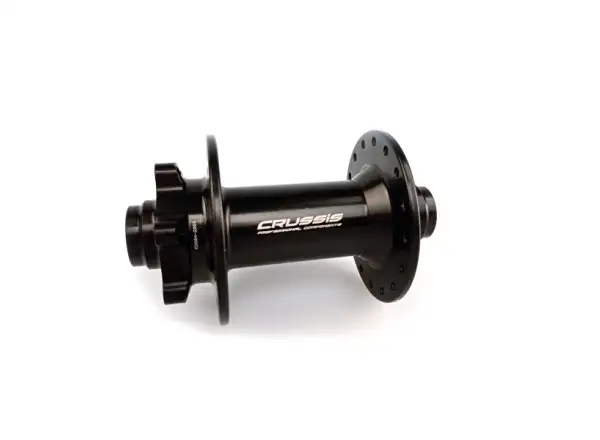 Crussis Predný náboj boost CRUSSIS na pevnú os 15x110 mm, 32D, čierny