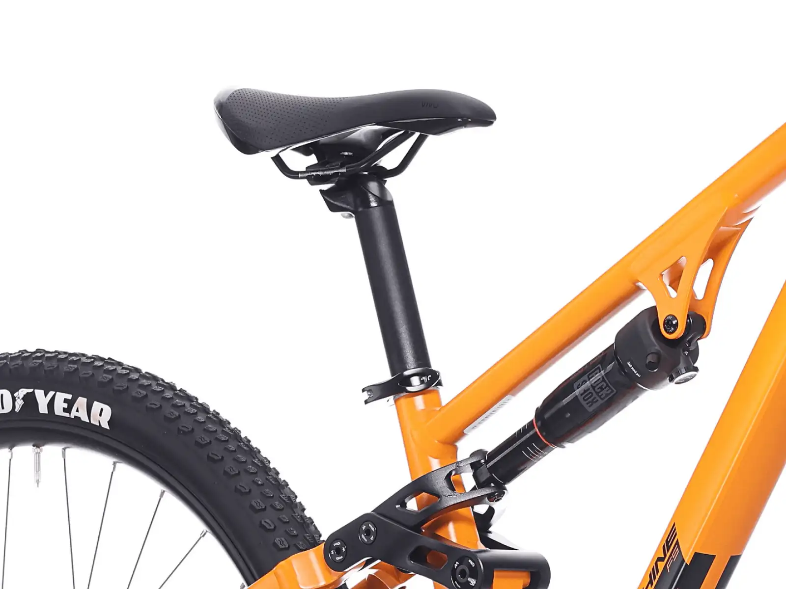 Rock Machine Blizz FS 30-27 horský bicykel Matte Lava Orange