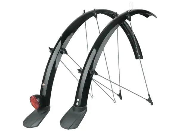 SKS Bluemels Wireway 28" sada blatníkov s ľahkým drôteným kanálom čierna