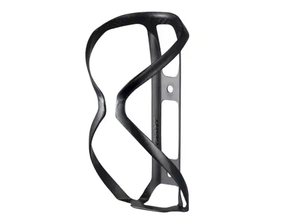 Giant AirWay Lite Matt košík na fľašu Black/Gloss black