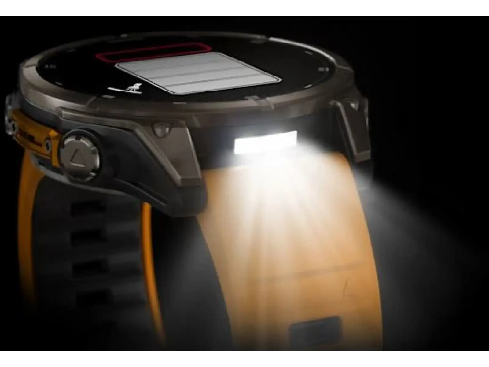 Garmin fenix 8 - 47 mm AMOLED Sapphire inteligentné hodinky Titanium Orange/Graphite