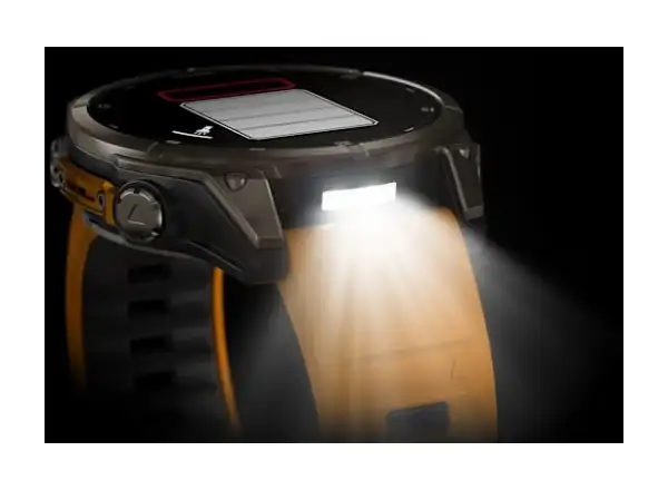 Garmin fenix 8 - 47 mm AMOLED Sapphire inteligentné hodinky Titanium Orange/Graphite