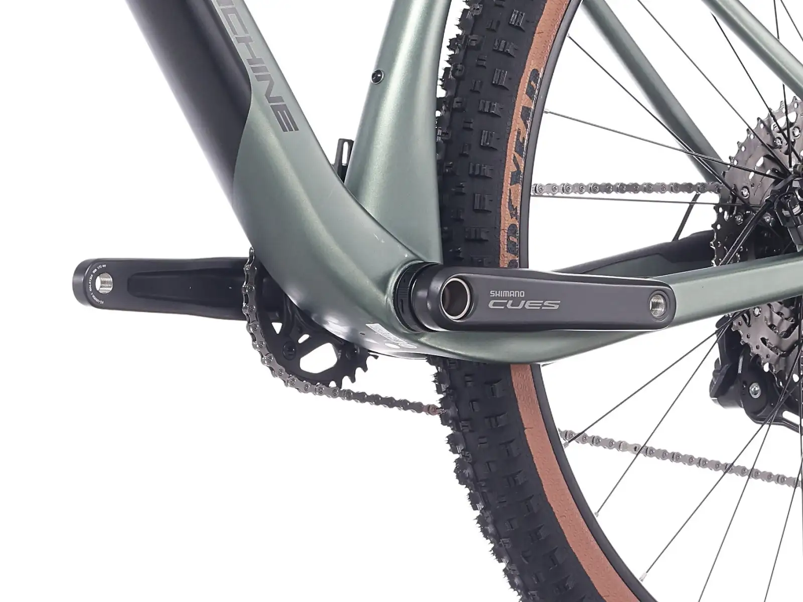 Rock Machine Blizz Cr 50 horský bicykel Matte Granite Green