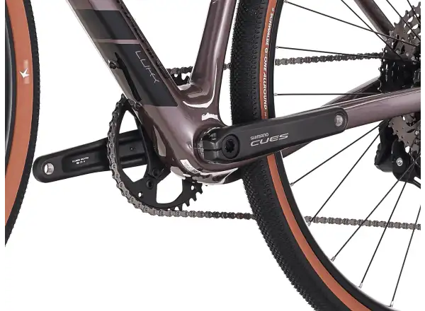 Rock Machine Lukk Cr 30 gravel bicykel Gloss Purple Garnet