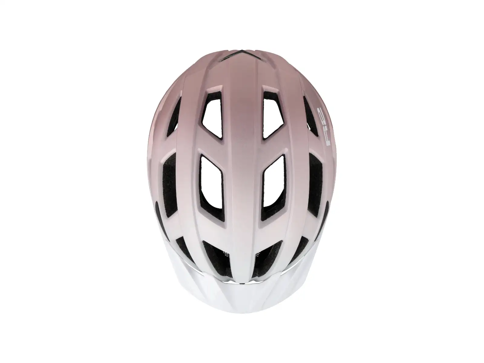 R2 Lumen cyklistická prilba biela/púdrová ružová
