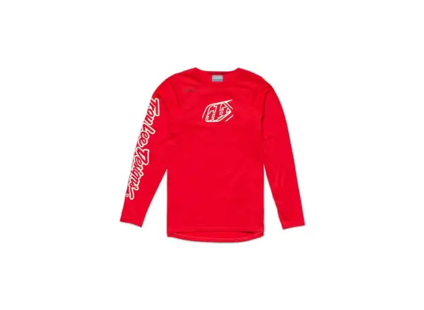 Troy Lee Desings Skyline Chill Iconic pánský dres dlouhý rukáv Fiery Red 