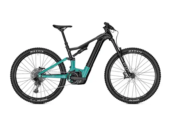 Focus Jam2 8.7 DI 625 Wh horský elektrobicykel Carbon Raw Glossy/Bluegreen Glossy