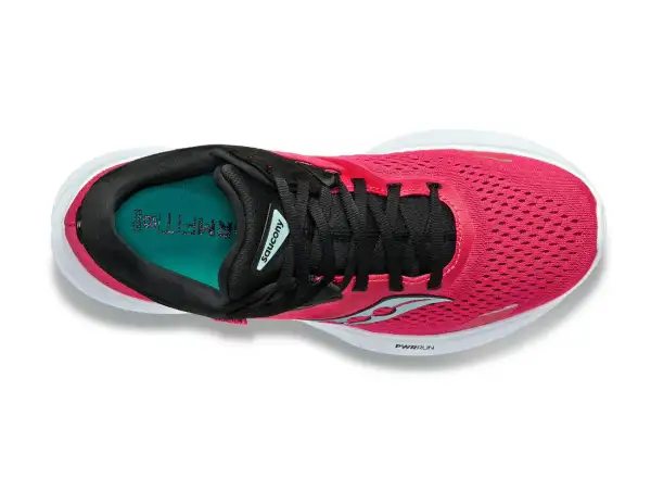 Saucony Ride 16 dámska bežecká obuv rose/black
