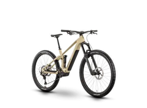 Raymon Airok Pro celoodpružený elektrobicykel Popcorn Stealth/Caramel
