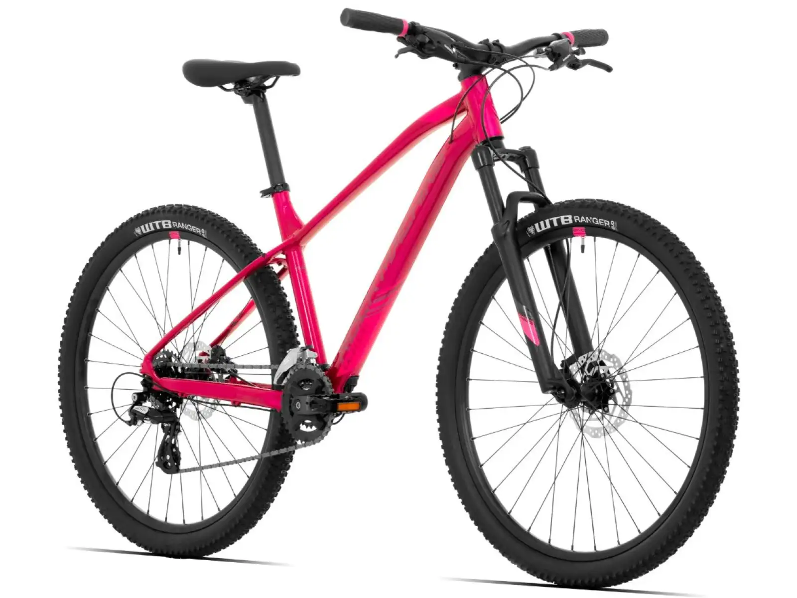 Rock Machine Catherine 40-29 gloss pink/light pink/crimson horský bicykel