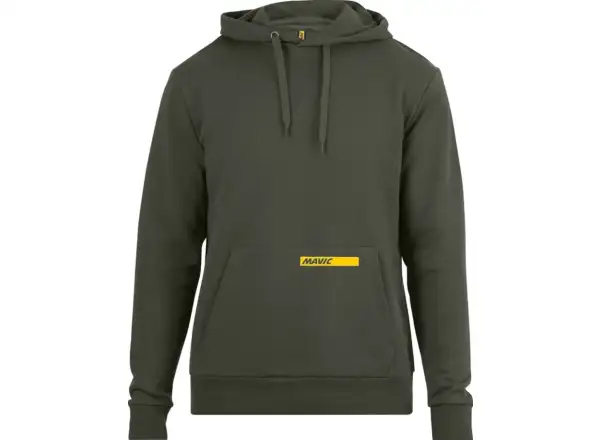Mavic Corporate pánska mikina s kapucňou Army Green