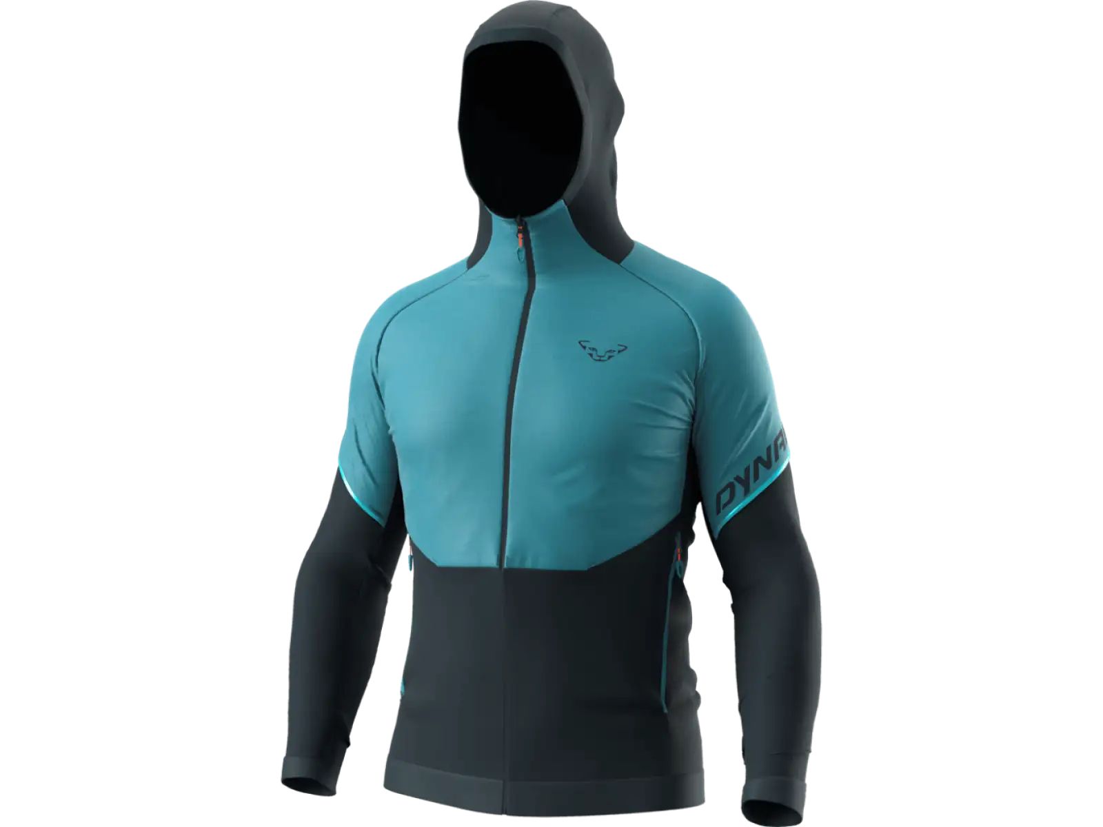 Dynafit Alpine Hybrid pánska bežecká bunda storm blue